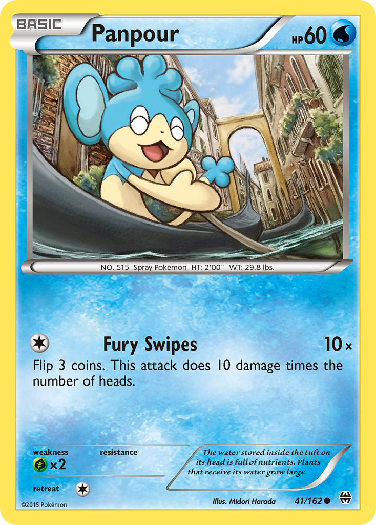 Panpour 41/162 - XY  BREAKthrough
