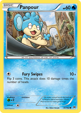 Panpour 41/162 - XY  BREAKthrough