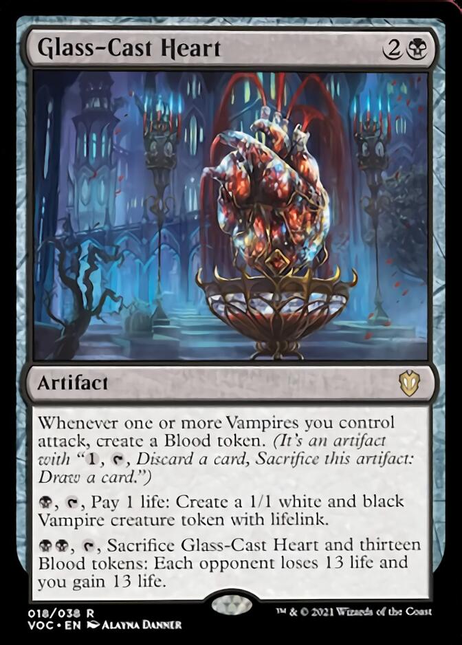 Glass-Cast Heart (VOC-018) - Crimson Vow Commander