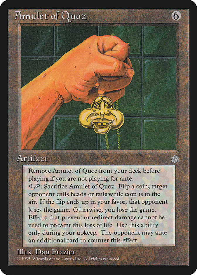 Amulet of Quoz (ICE-) - Ice Age