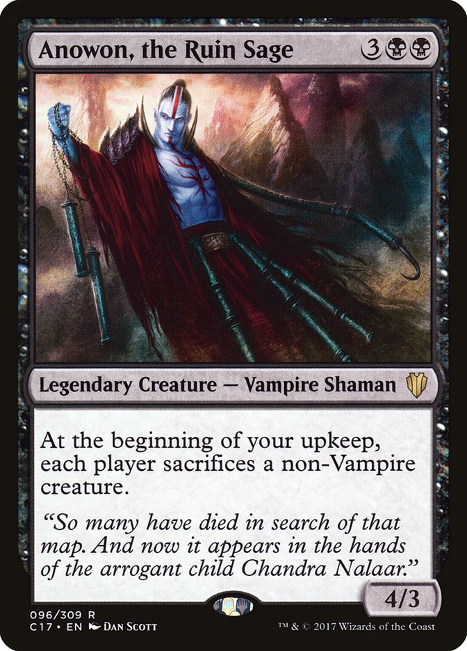 Anowon, the Ruin Sage (C17-096) - Commander 2017