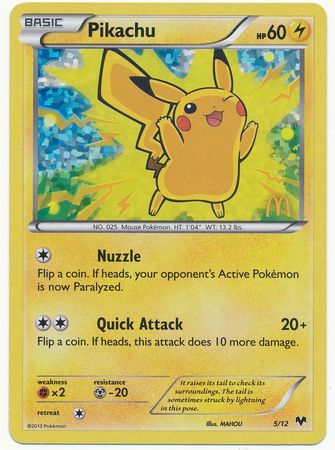 Pikachu - 5/12/12 - McDonalds Promos 2014 Holofoil