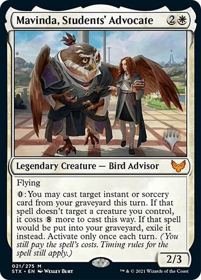 Mavinda, Students' Advocate (PPSTX-021) - Strixhaven: School of Mages Promos