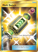 Multi Switch (Secret)/147 - SM  Burning Shadows Holofoil