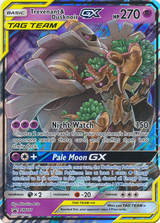 Trevenant & Dusknoir GX - SM217 - Jumbo Cards Holofoil