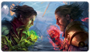 The Brothers' War Urza and Mishra Holofoil Playmat