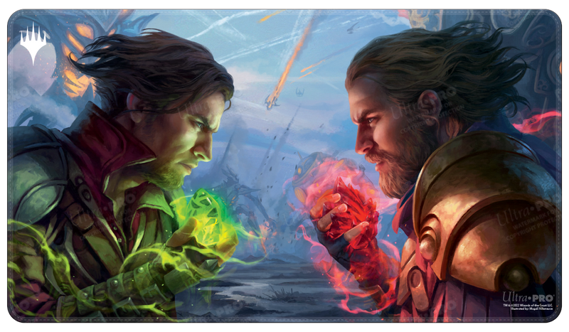The Brothers' War Urza and Mishra Holofoil Playmat