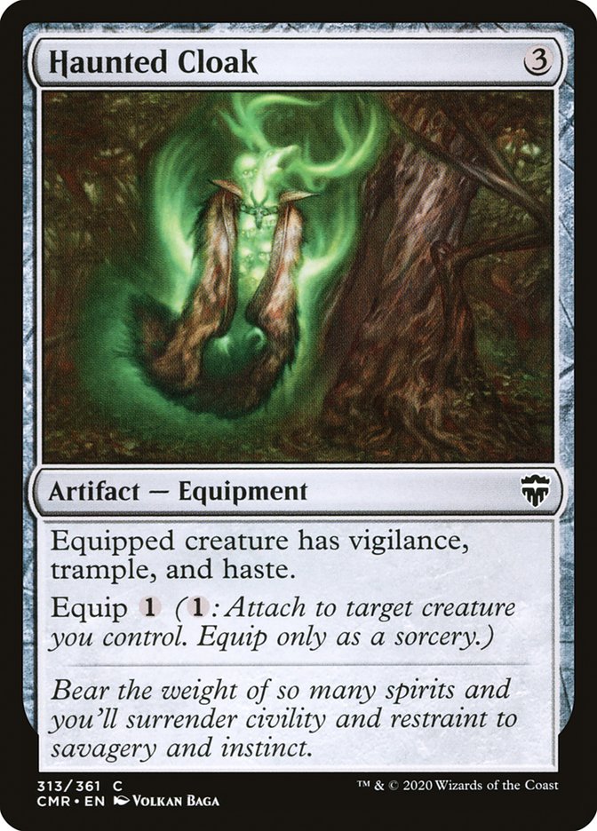 Haunted Cloak (313) (CMR-313) - Commander Legends