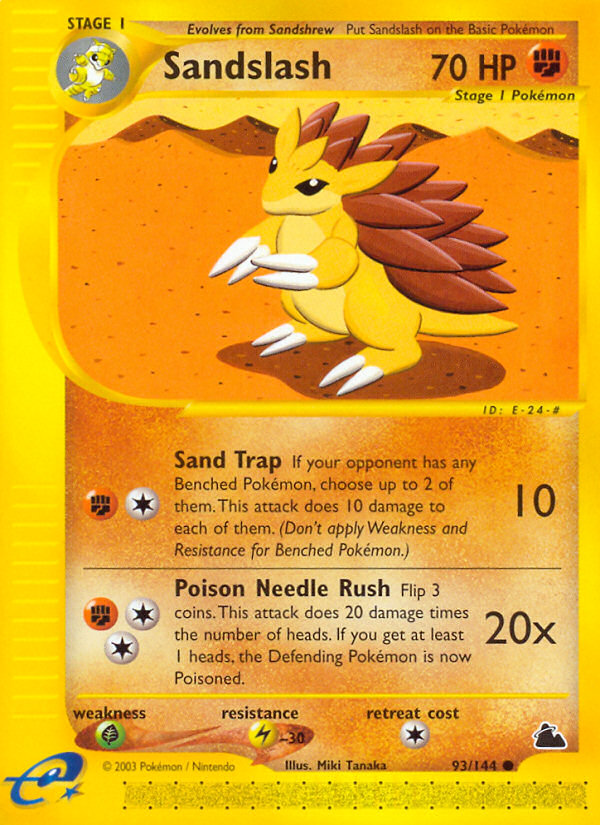 Sandslash - 93/144 Skyridge - Common