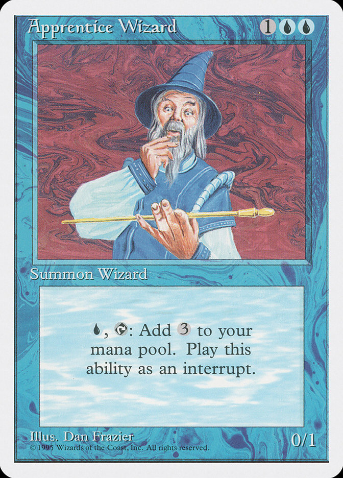 Apprentice Wizard (4ED-) - Fourth Edition