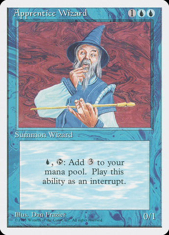 Apprentice Wizard (4ED-) - Fourth Edition