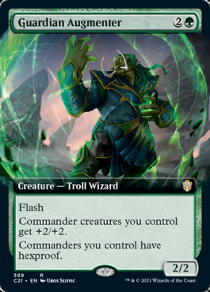 Guardian Augmenter (Extended Art) (C21-389) - Commander 2021: (Extended Art)