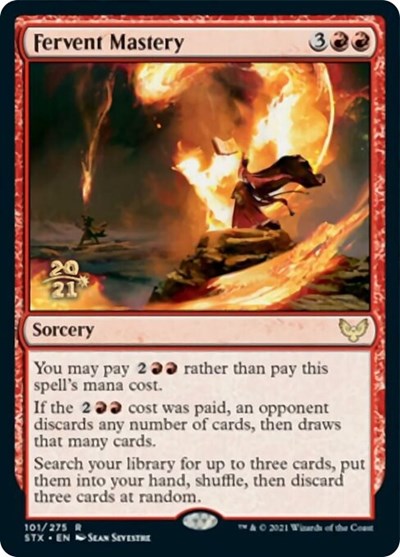 Fervent Mastery (PRE-101) - Strixhaven: School of Mages Promos Foil