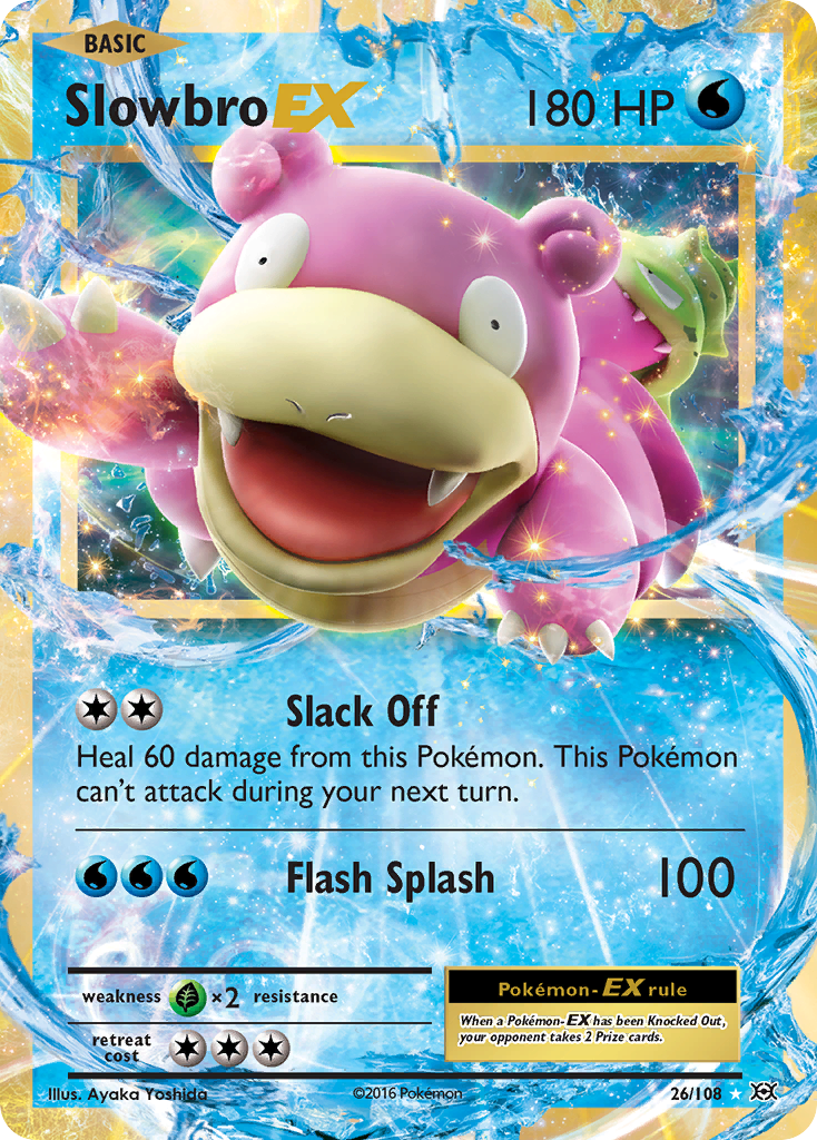 Slowbro EX 26/108 - XY  Evolutions Holofoil