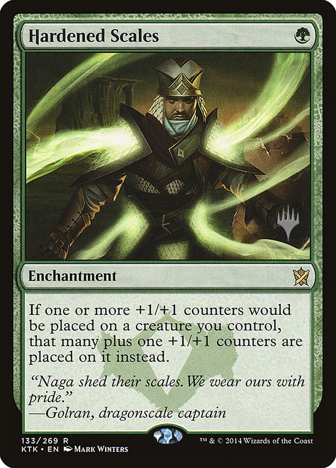 Hardened Scales (PPIKO-133) - Khans of Tarkir Promos