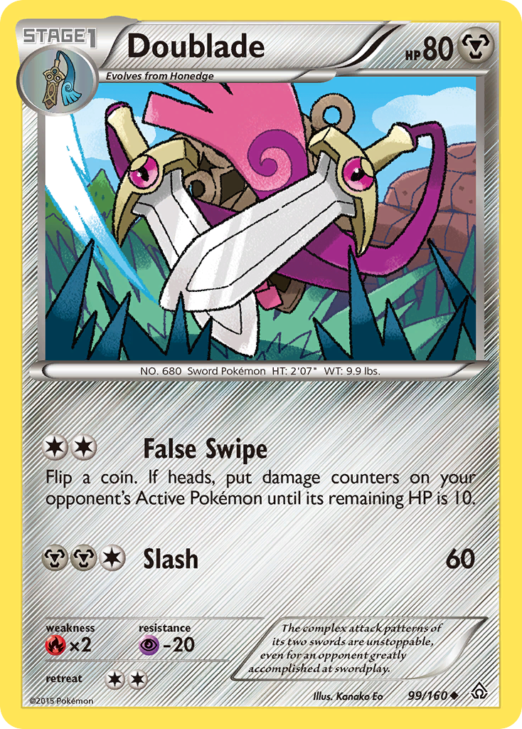 Doublade/160 - XY  Primal Clash