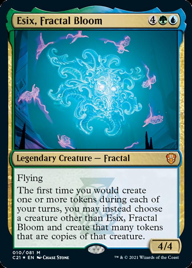 Esix, Fractal Bloom (C21-010) - Commander 2021 Foil