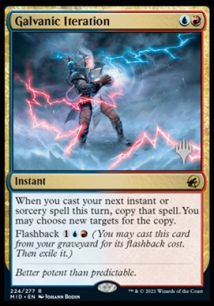 Galvanic Iteration (PPMID-224) - Innistrad: Midnight Hunt Promos