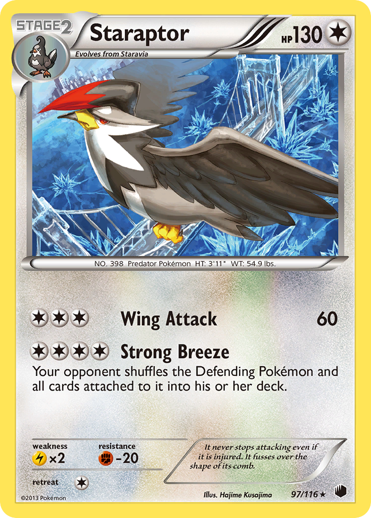 Staraptor/116 - Plasma Freeze