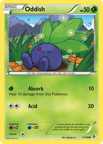 Oddish 1/149 - Boundaries Crossed