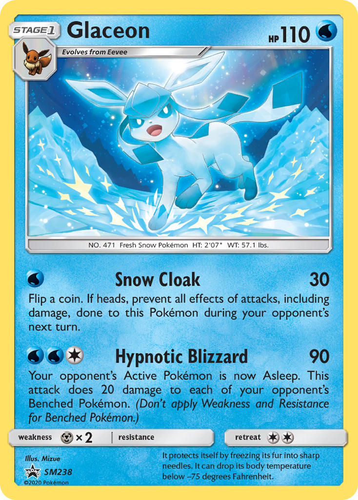 Glaceon - SM238 SM238/248 - SM Promos