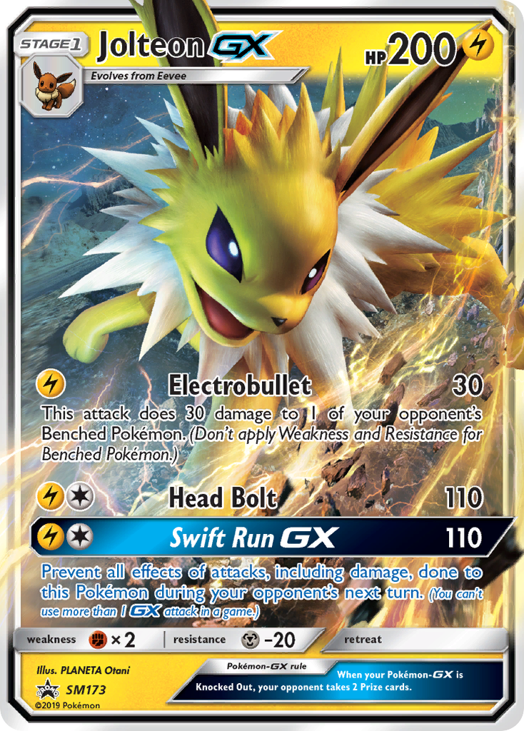 Jolteon GX - SM173 SM173/248 - SM Promos Holofoil