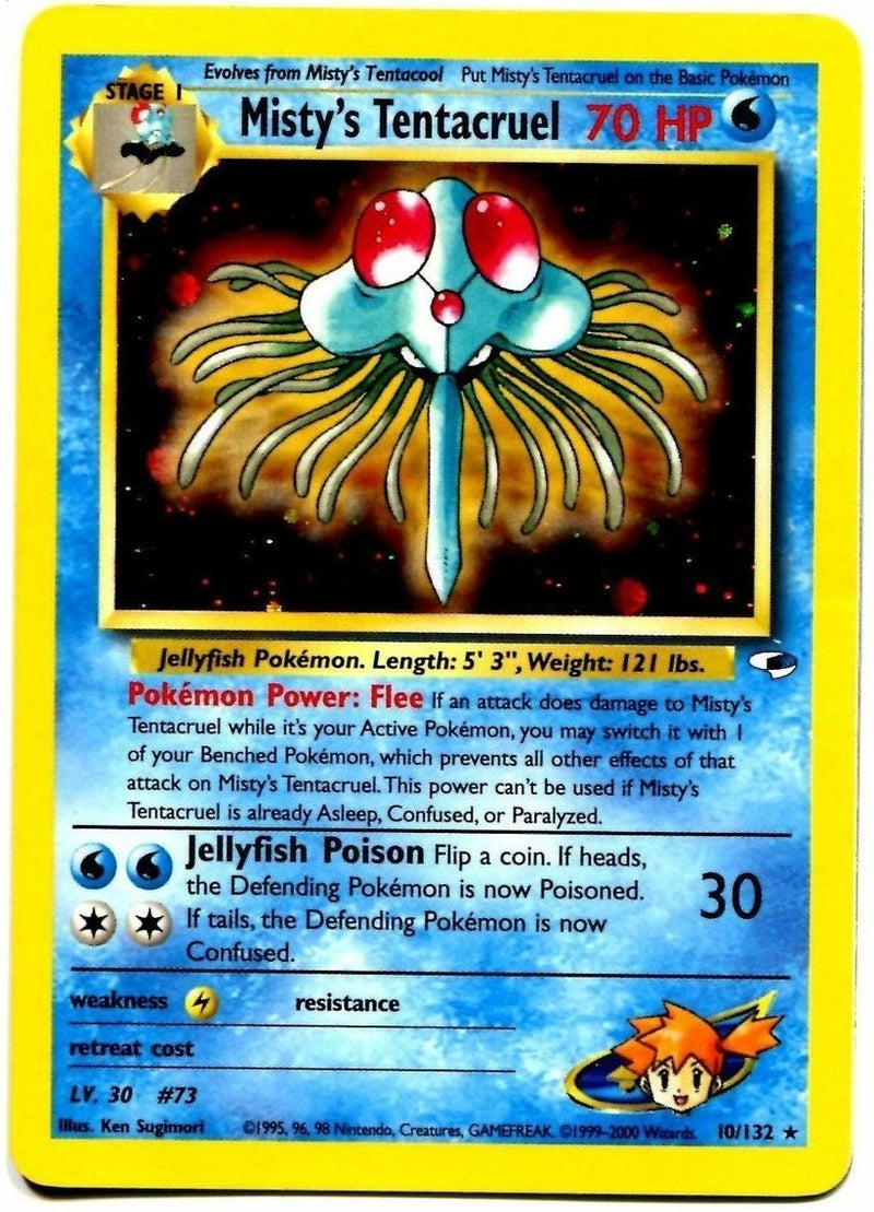 Misty's Tentacruel 10/132 - Gym Heroes