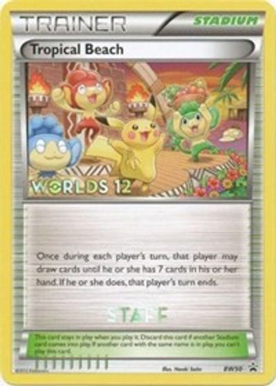 Tropical Beach - BW50 (Worlds 12) [Staff] - Black and White Promos