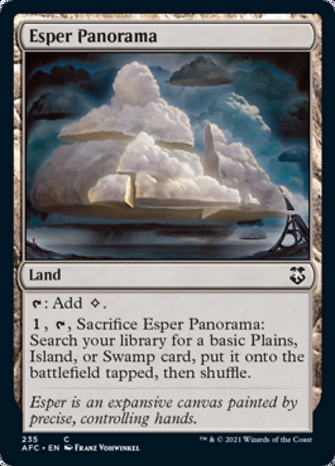 Esper Panorama (AFC-235) - Forgotten Realms Commander