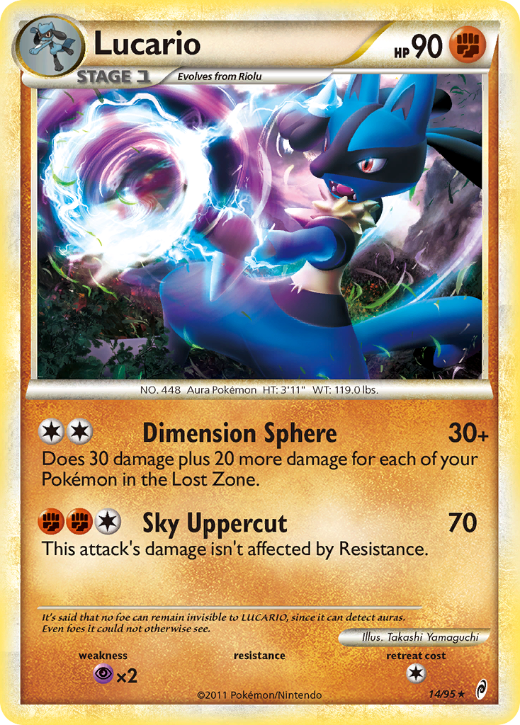 Lucario/95 - Call of Legends Holofoil