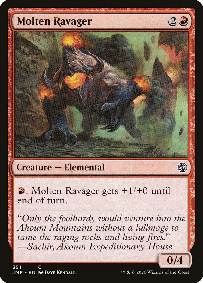 Molten Ravager (JMP-351) - Jumpstart