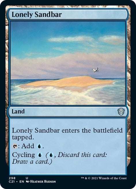 Lonely Sandbar (C21-298) - Commander 2021