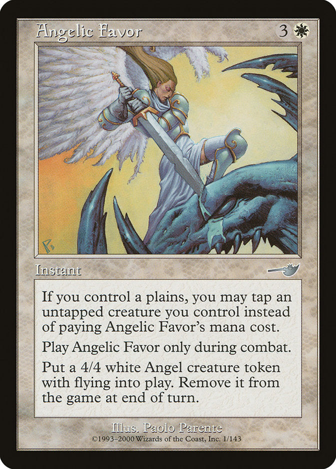Angelic Favor (NMS-001) - Nemesis