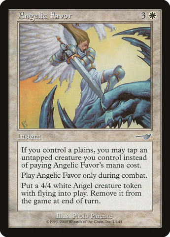 Angelic Favor (NMS-001) - Nemesis