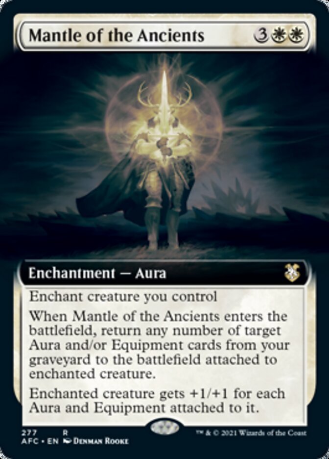 Mantle of the Ancients (Extended Art) (AFC-277) - Forgotten Realms Commander: (Extended Art)