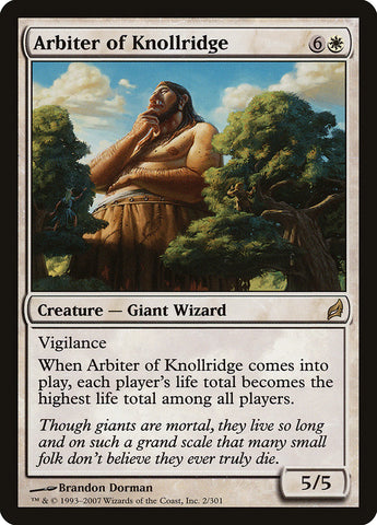 Arbiter of Knollridge (LRW-002) - Lorwyn