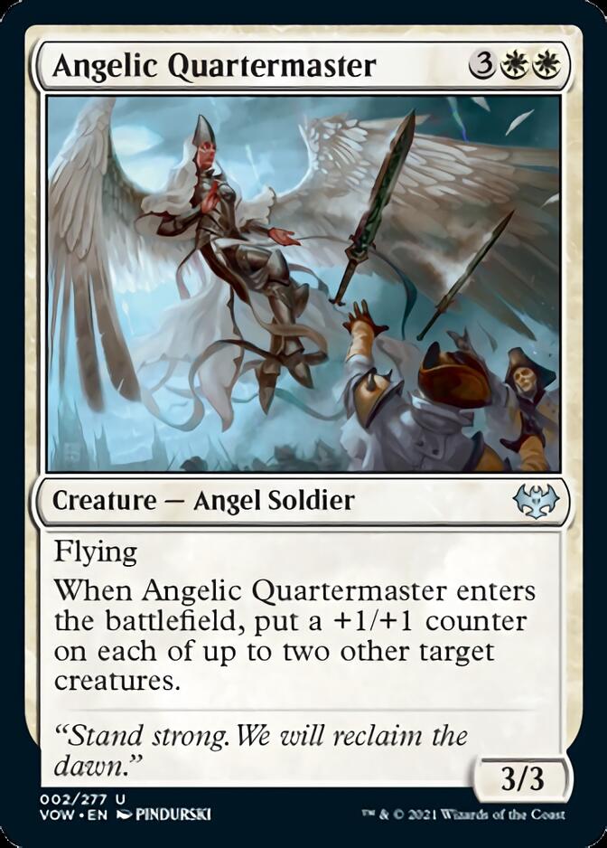 Angelic Quartermaster (VOW-002) - Innistrad: Crimson Vow