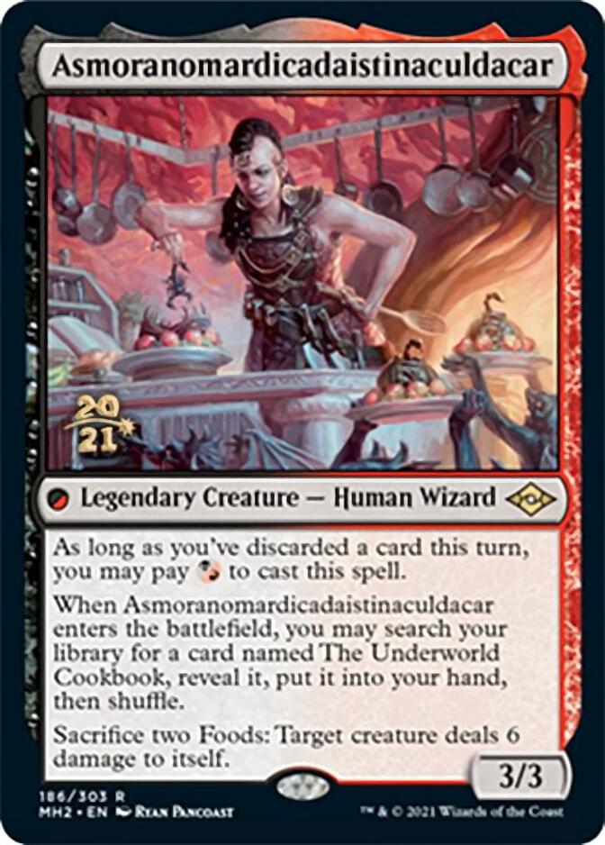Asmoranomardicadaistinaculdacar (PRE-186) - Modern Horizons 2 Promos Foil