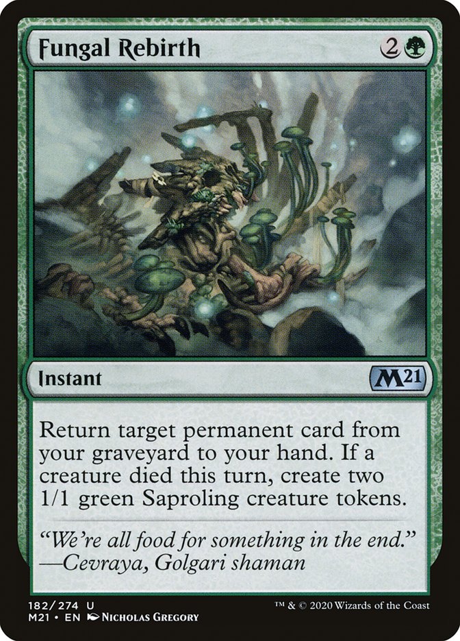 Fungal Rebirth (M21-182) - Core Set 2021