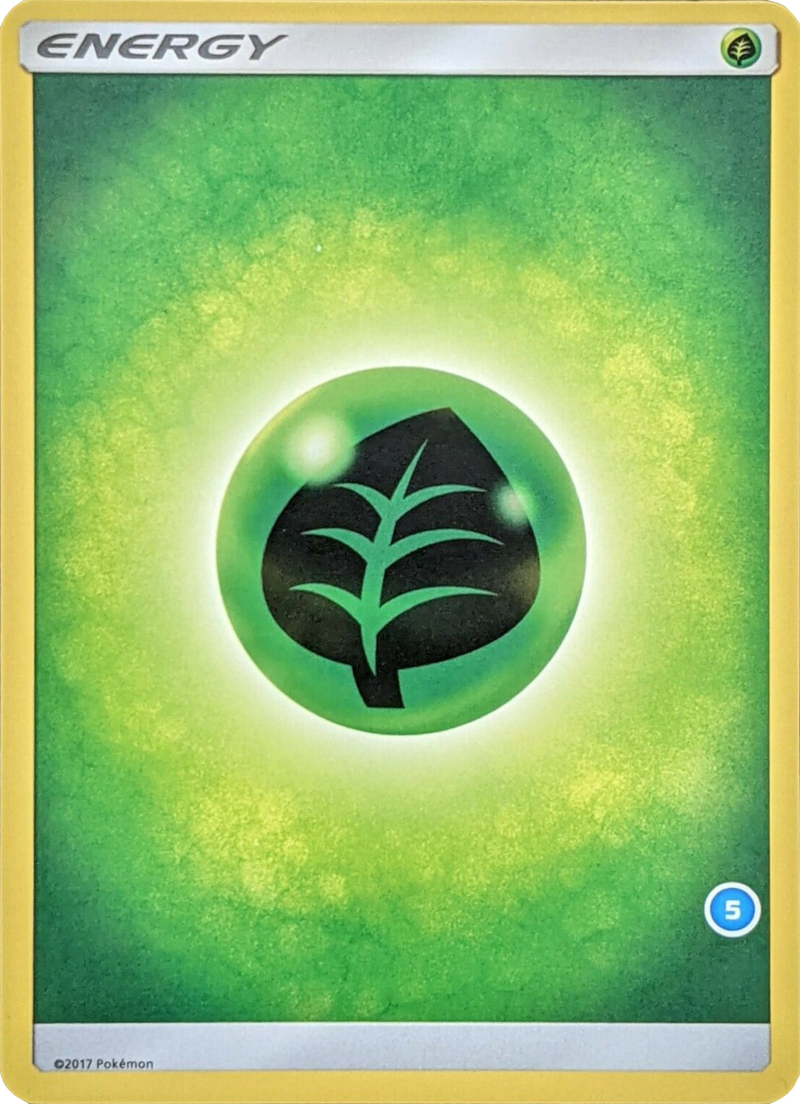 Grass Energy (5) - SM Trainer Kit Alolan Sandslash & Alolan Ninetales