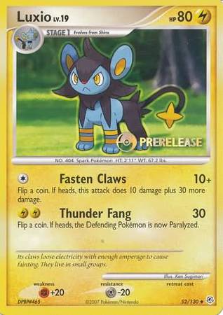 Luxio - 52/130 (Prerelease) - Nintendo Promos