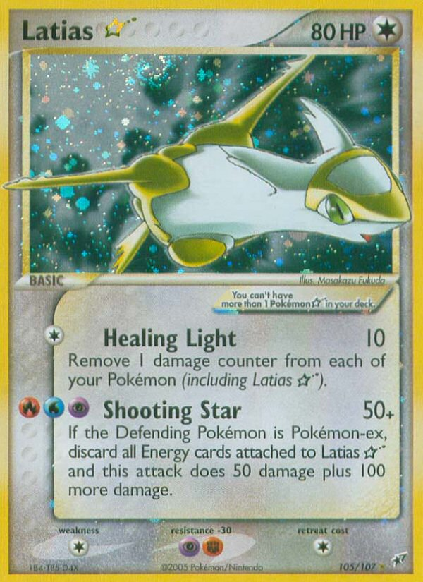 Latias Star/107 - Deoxys Holofoil