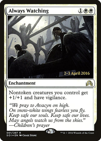 Always Watching (PRE-001) - Shadows over Innistrad Promos Foil