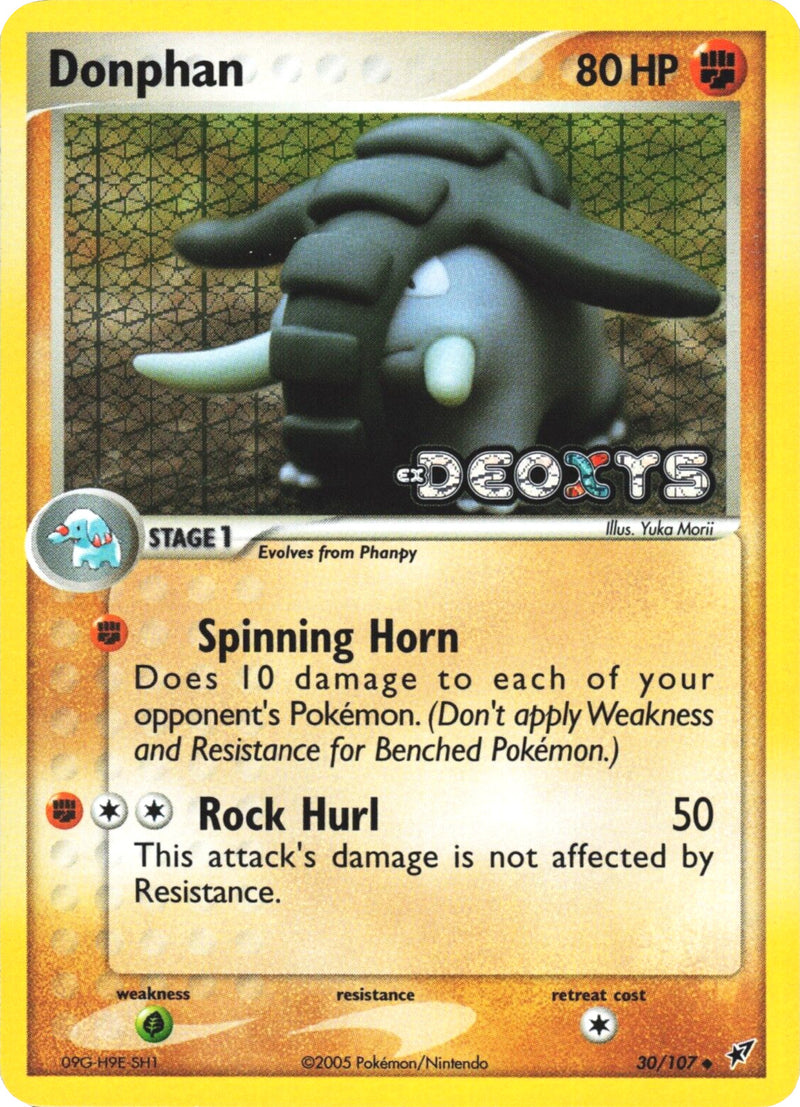 Donphan/107 - Deoxys Reverse Holofoil