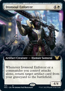 Ironsoul Enforcer (Extended Art) (NEC-041) - Neon Dynasty Commander: (Extended Art)