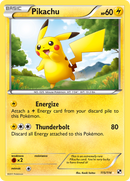 Pikachu/114 - Black and White Holofoil