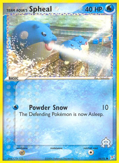 Team Aqua's Spheal - 56/95 56/95 - Team Magma vs Team Aqua