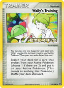 Wally's Training 85/106 - Emerald Reverse Holofoil
