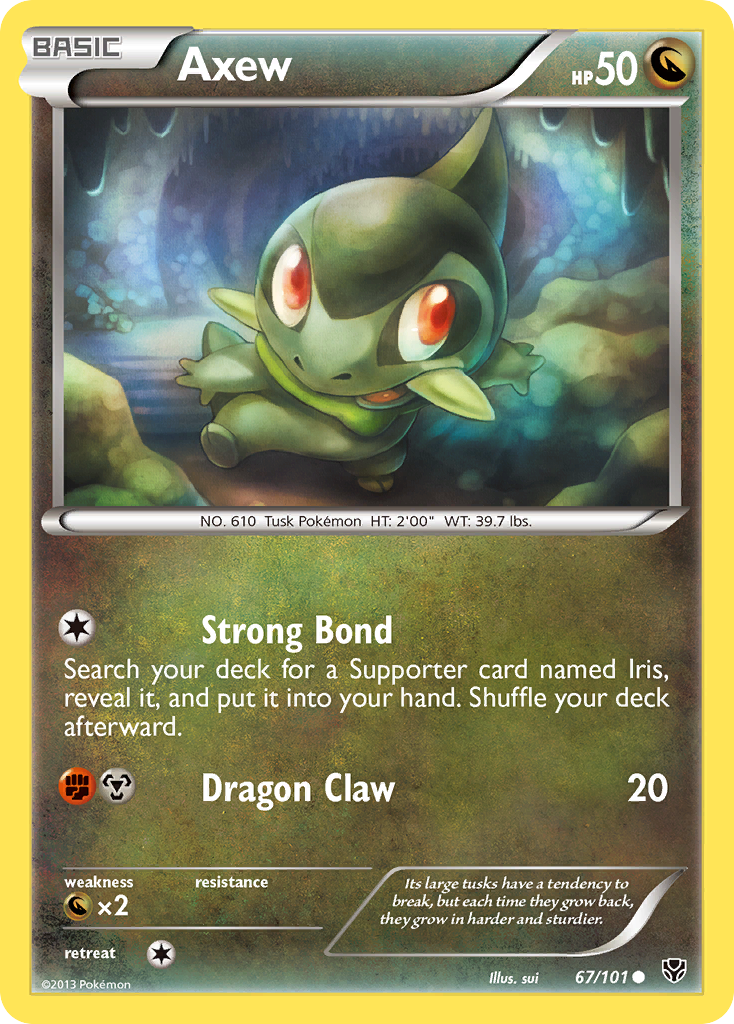 Axew 67/101 - Plasma Blast
