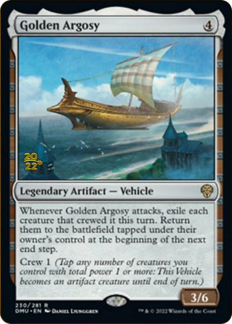 Golden Argosy (PRE-230) - Dominaria United Promos Foil
